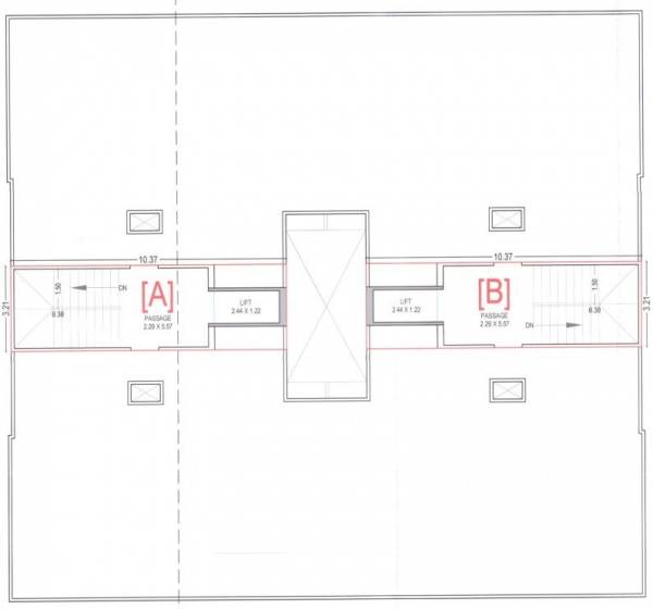  radhe-residency Cluster Plan Terrace