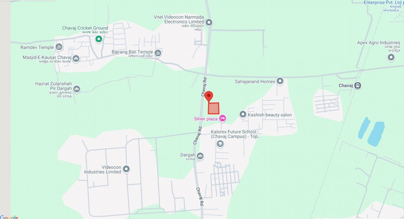 radhe residency Location Plan