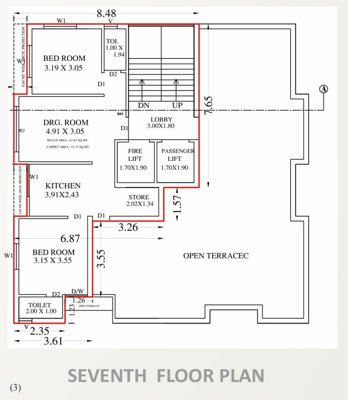 Shivansh Cluster Plan from 1st to 7th Floor shivansh Shivansh Cluster Plan from 1st to 7th Floor