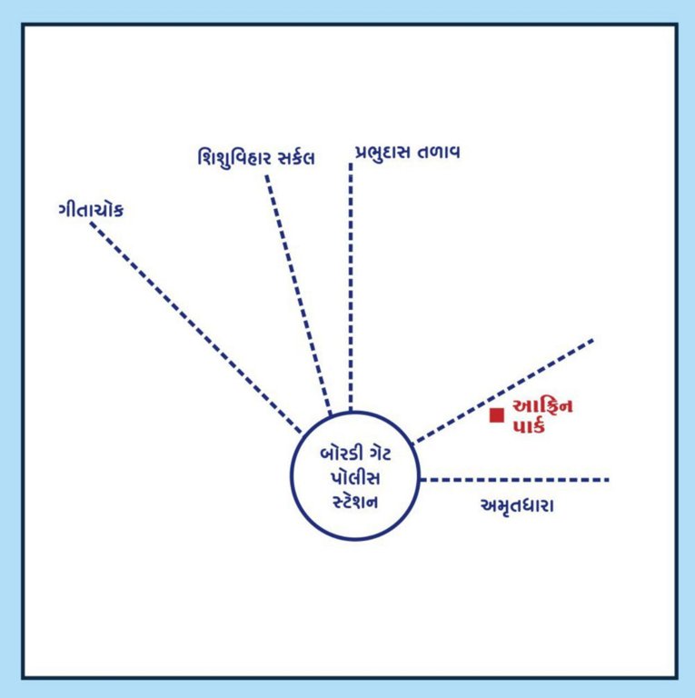  afreen park Location Plan