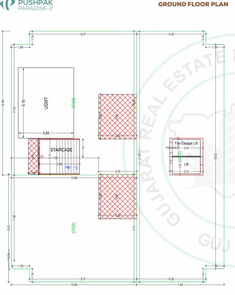 Tower A Cluster Plan for ground Floor paradise-2 Tower A Cluster Plan for ground Floor