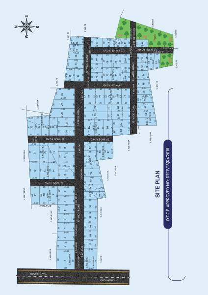  township-alageswarar-nagar Layout Plan