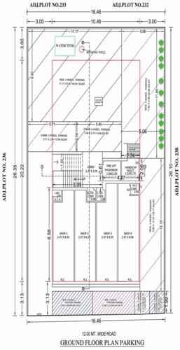  shreeji-villa Shreeji Villa Cluster Plan for ground Floor