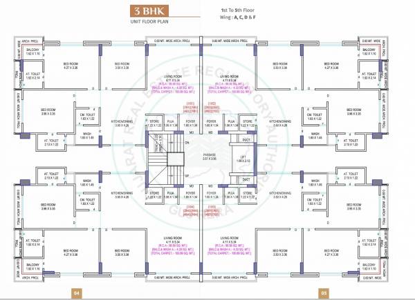  celebration-homes BLOCK A Cluster Plan