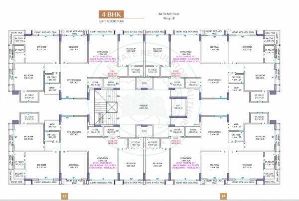  celebration-homes BLOCK B Cluster Plan