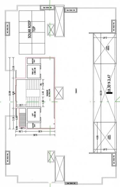  vraj-utsav Block A Cluster Plan Terrace