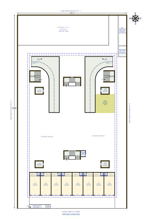  silver heights Silver Heights Cluster Plan for ground Floor