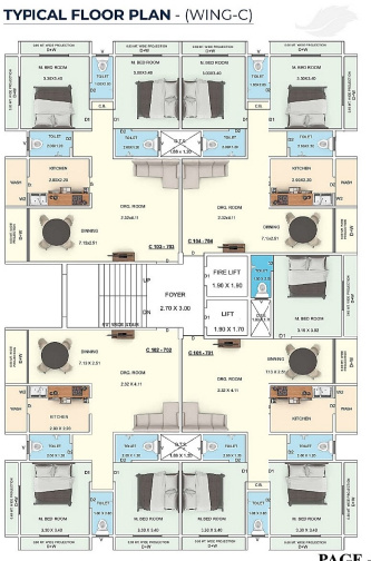  golden-leaf Tower C Cluster Plan