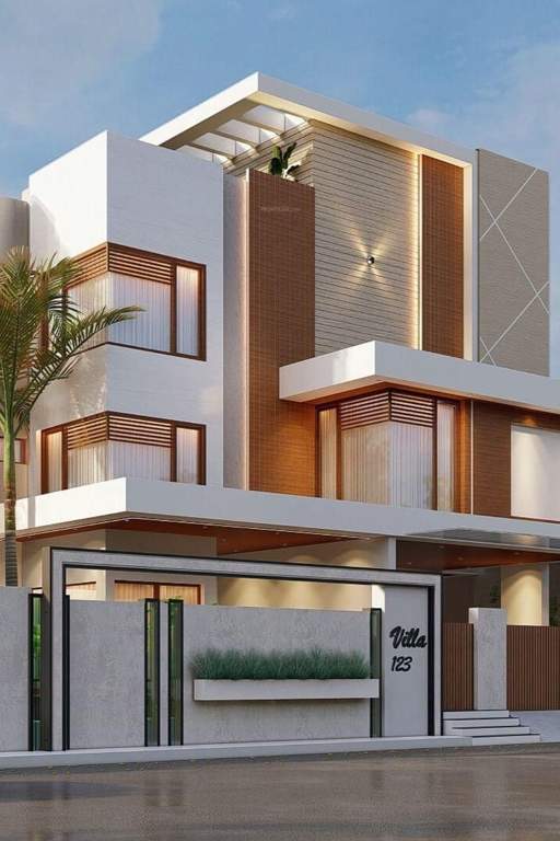  blooming garden villas Elevation