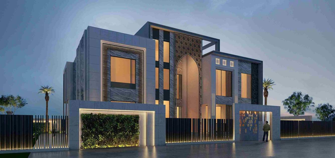  blooming garden villas Elevation