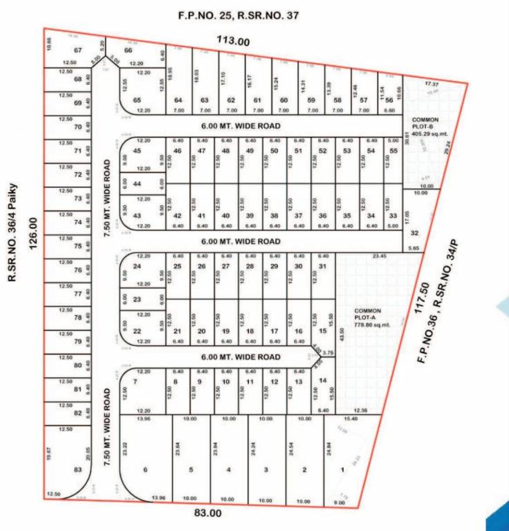  kuvarbaresidency Layout Plan