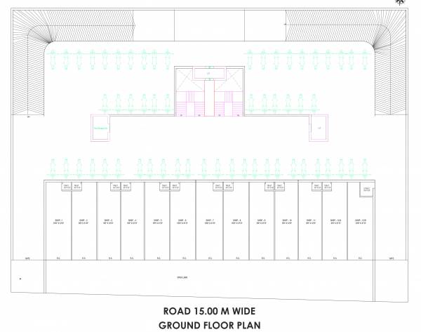  mahavir-heights Block-1 Cluster Plan for ground Floor