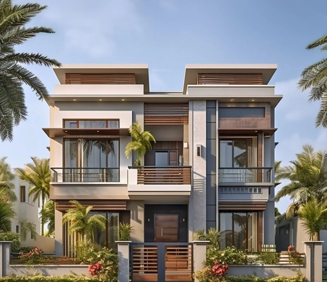  narayana la lee villas Elevation