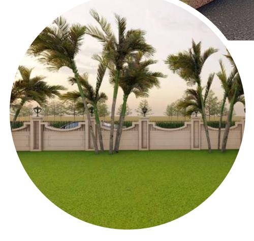  silver-villa Landscape Garden and Tree Planting