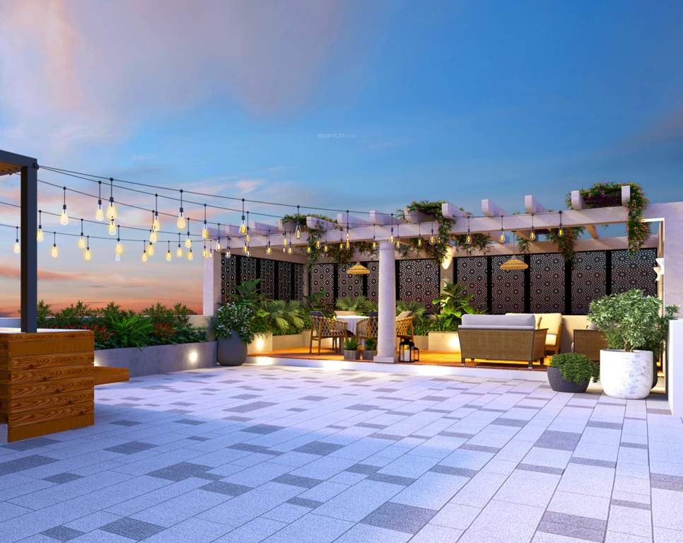 ath the palladium Terrace Garden