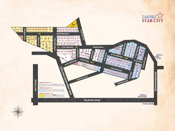  star-city-villas Layout Plan