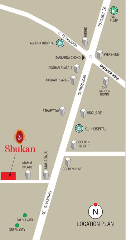  shukan a b c Location Plan