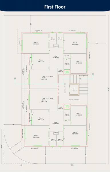 Stavan Cluster Plan for 1st Floor stavan Stavan Cluster Plan for 1st Floor