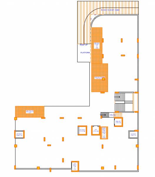 Block - 1 Cluster Plan for basement Floor shreedhar-11 Block - 1 Cluster Plan for basement Floor