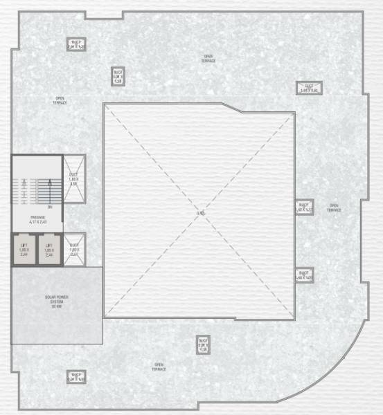 ramnath-luxuria Cluster Plan Terrace