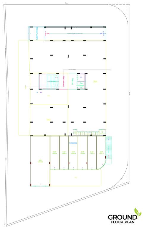  saltora green Saltora Green Cluster Plan for ground Floor