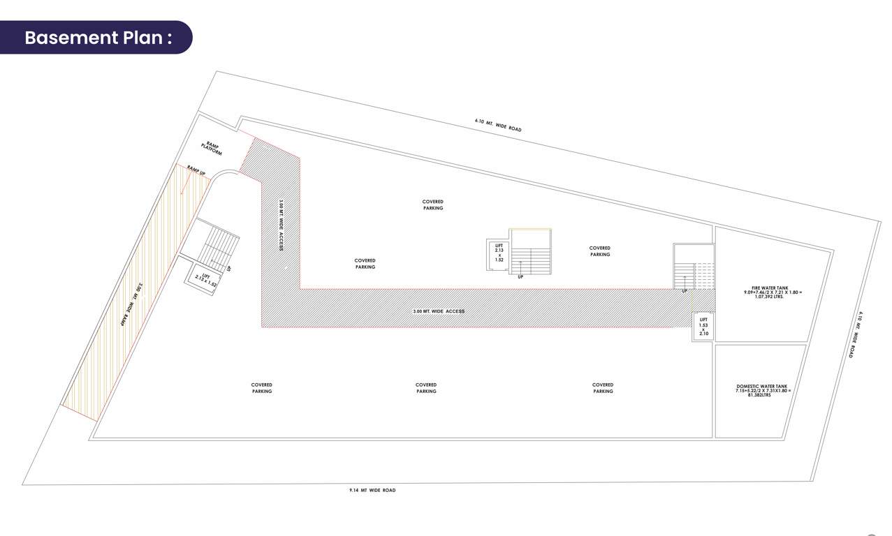  orchid avenue Orchid Avenue Cluster Plan for Basment