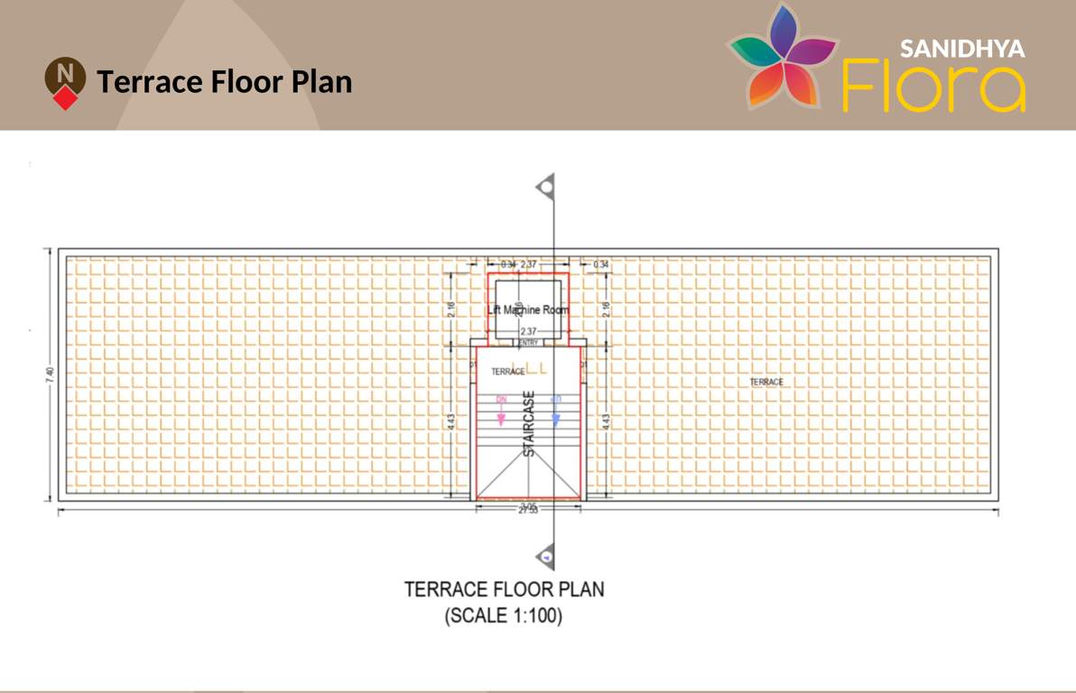  sanidhya flora Sanidhya Flora Cluster Plan For Terrace