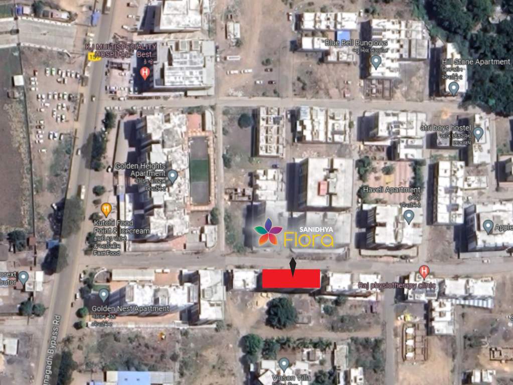  sanidhya flora Location Plan