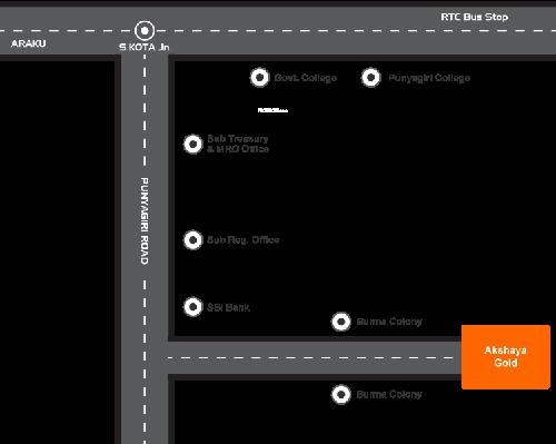  akshaya-gold Location Plan
