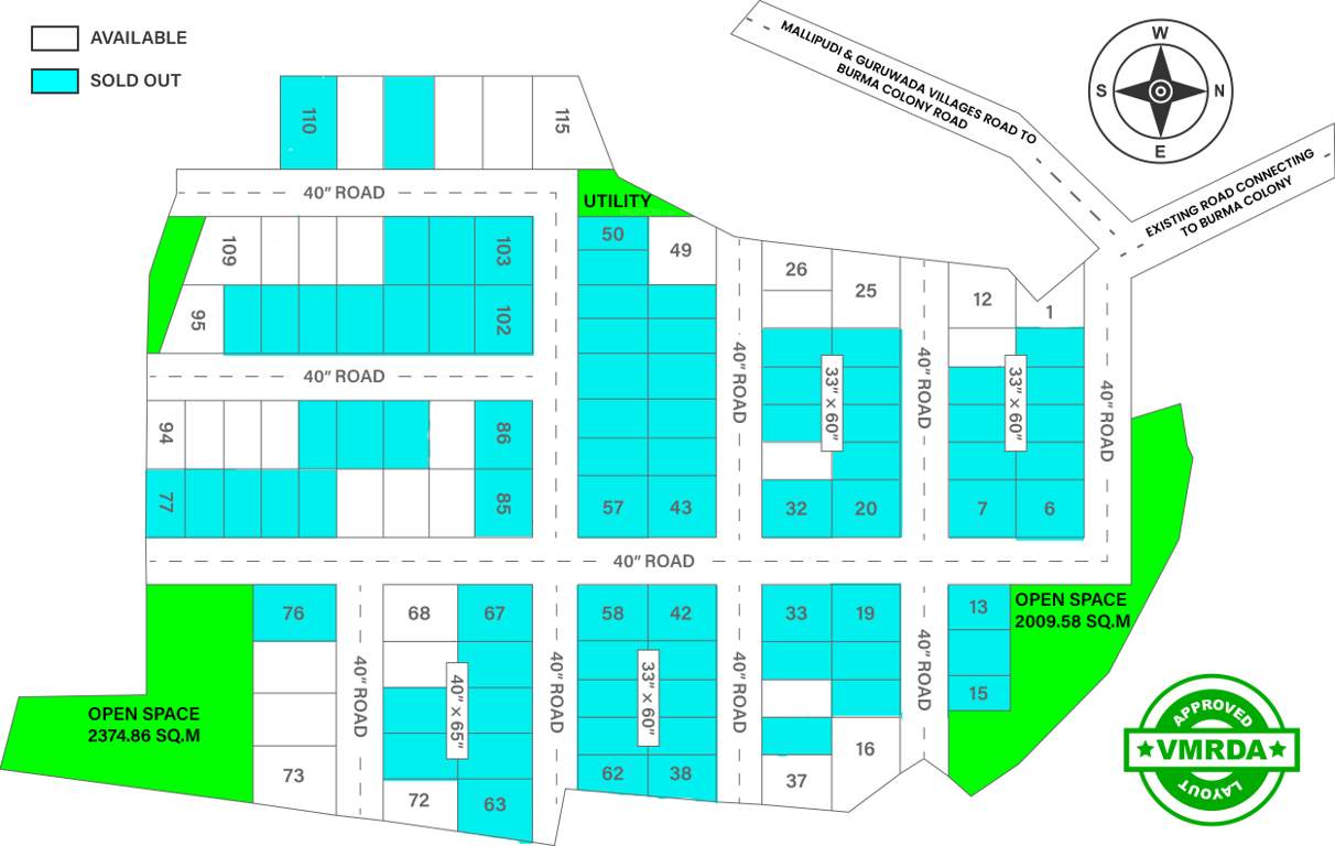  akshaya gold Master Plan