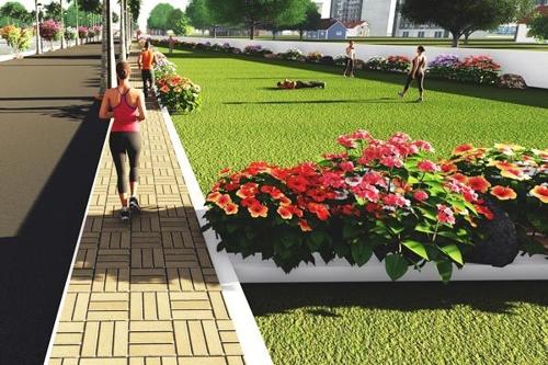  akshaya-gold Jogging Track