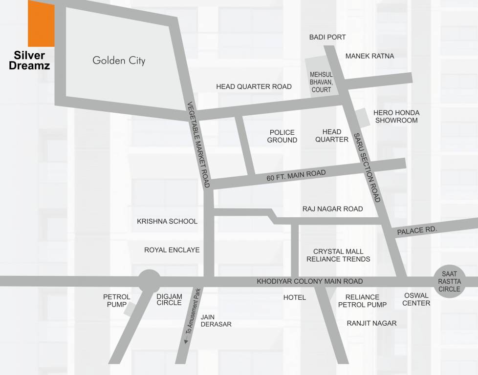  dreamz Location Plan