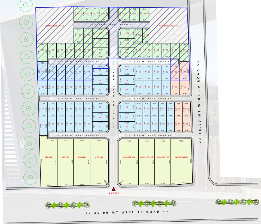 eva homes Layout Plan
