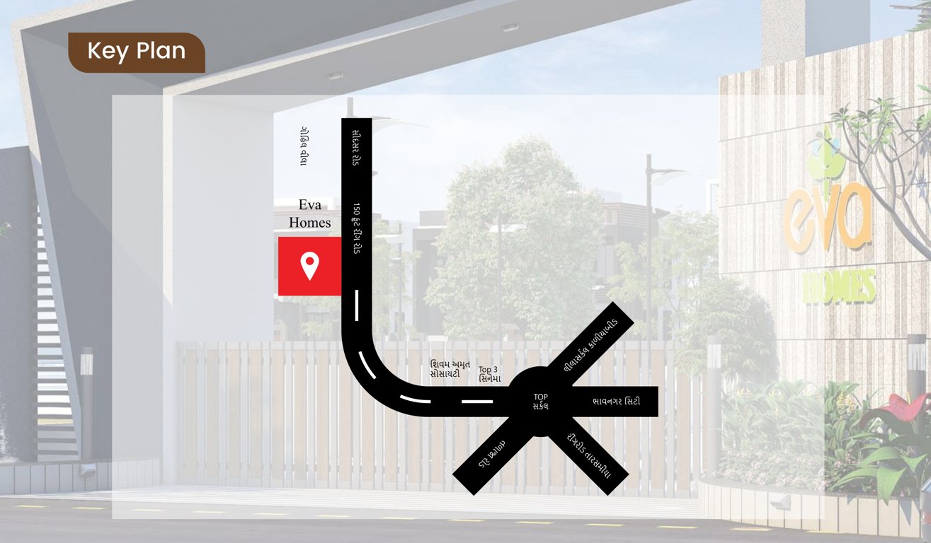 eva homes Location Plan
