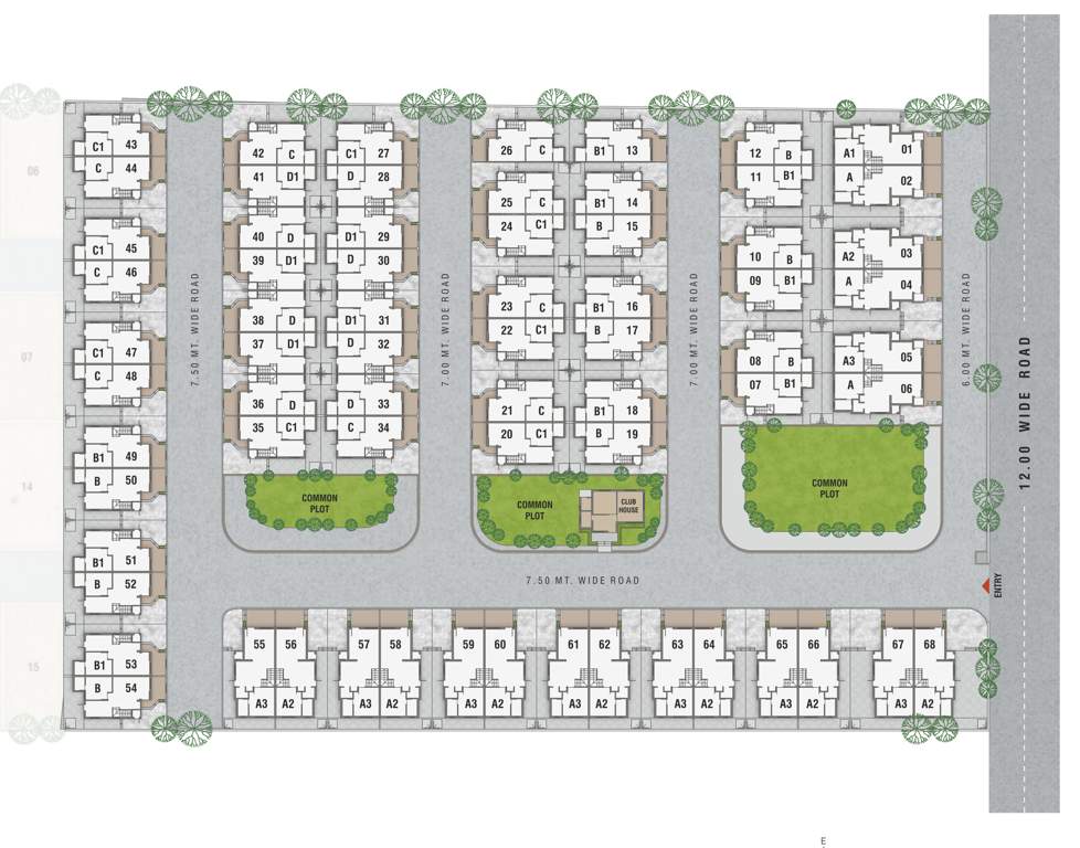  raj empire Layout Plan