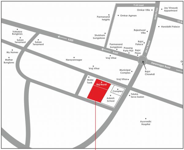 Location Plan raj-empire Location Plan