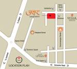 Location Plan  akshardwar-apartment Location Plan