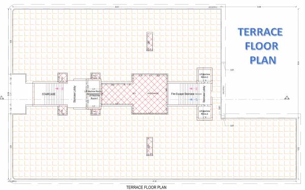 Tower A , B Cluster Plan For Terrace seven-floora Tower A , B Cluster Plan For Terrace
