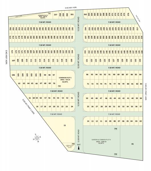 Layout Plan govardhan-hills Layout Plan