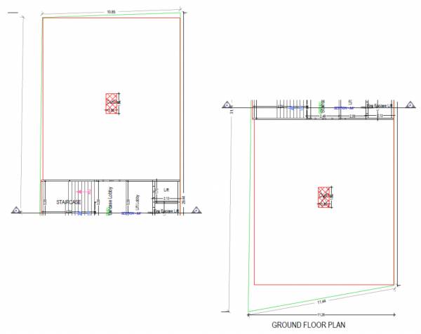  santram-sanidhya Santram Sanidhya Cluster Plan for ground Floor