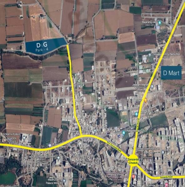  d-and-g-group-park-4-residency-plotting Location Plan