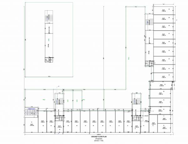  parmanand-landmark Block B Cluster Plan for ground Floor