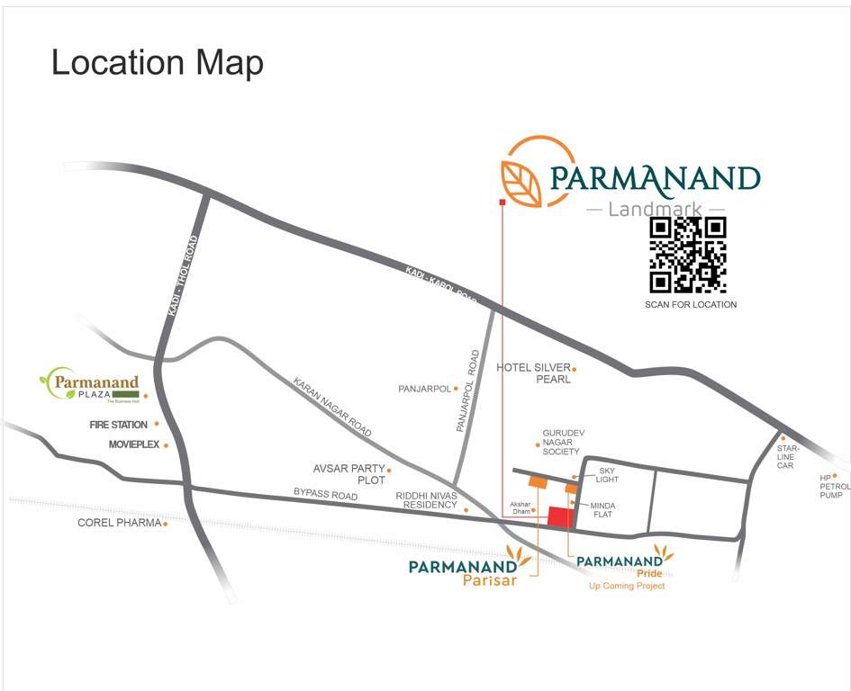  parmanand landmark Location Plan