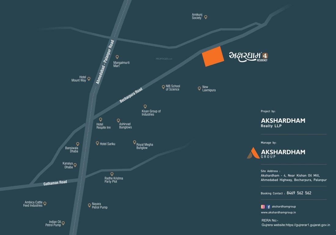 residency Location Plan