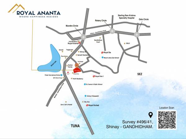  ananta Location Plan