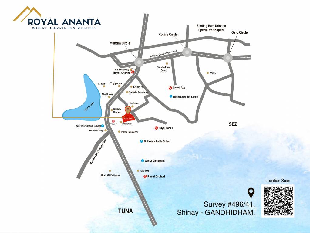  ananta Location Plan
