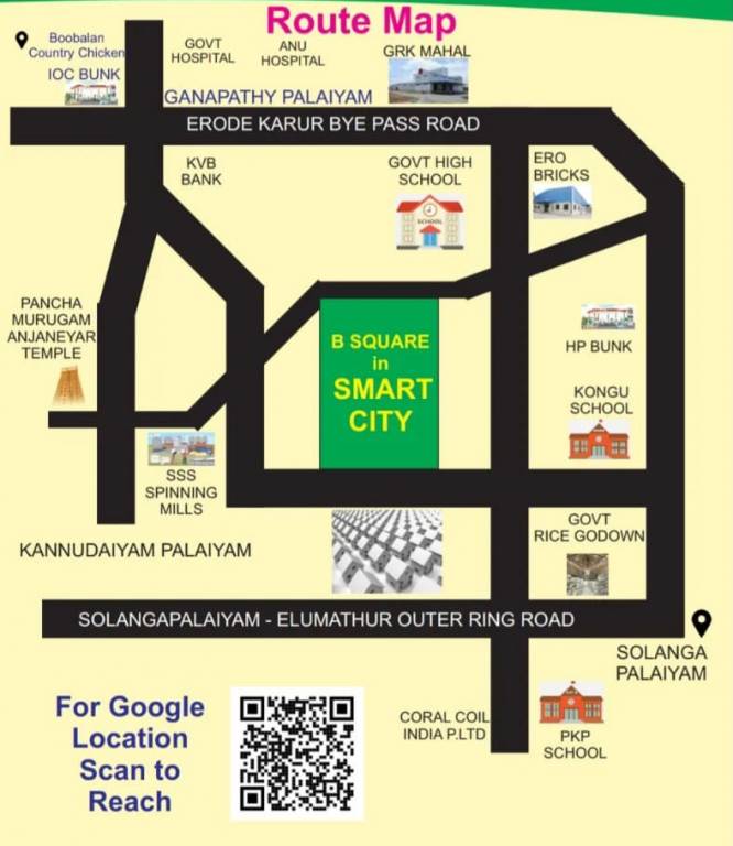  smart city Location Plan