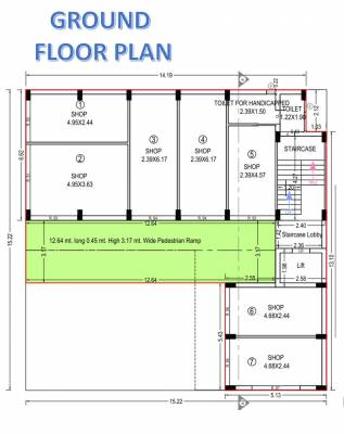  platinum-gold Cluster Plan for ground Floor