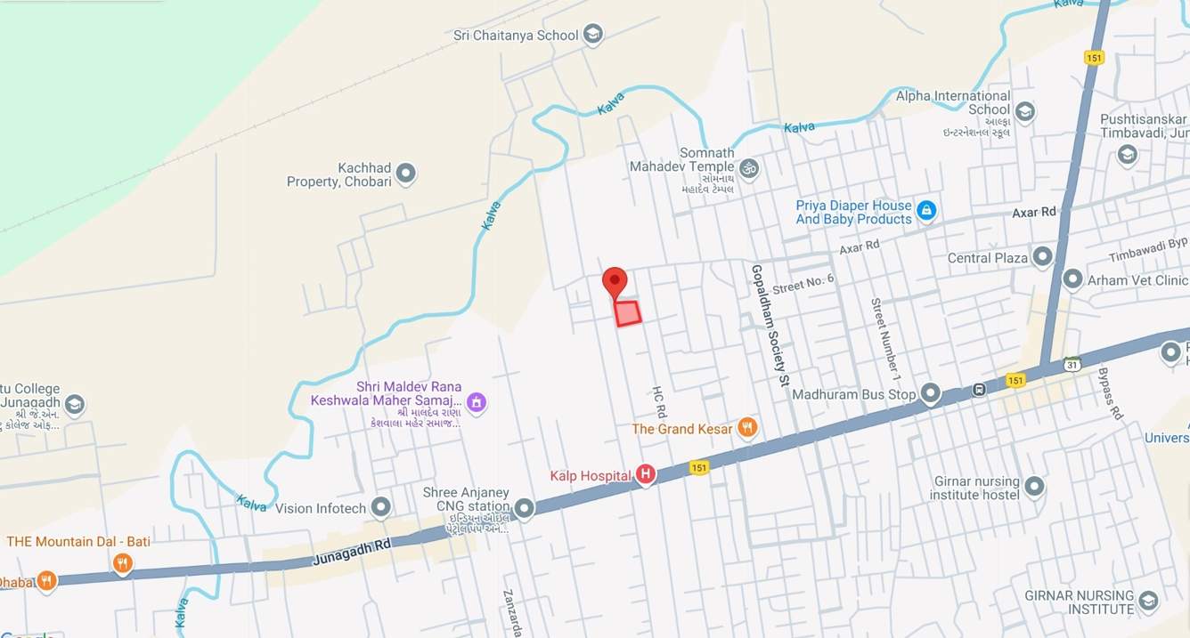  shreeji heights Location Plan