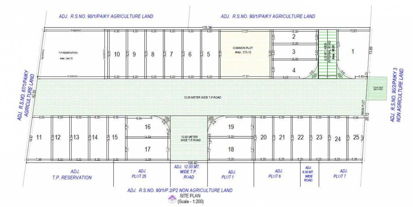 upasana park a Layout Plan